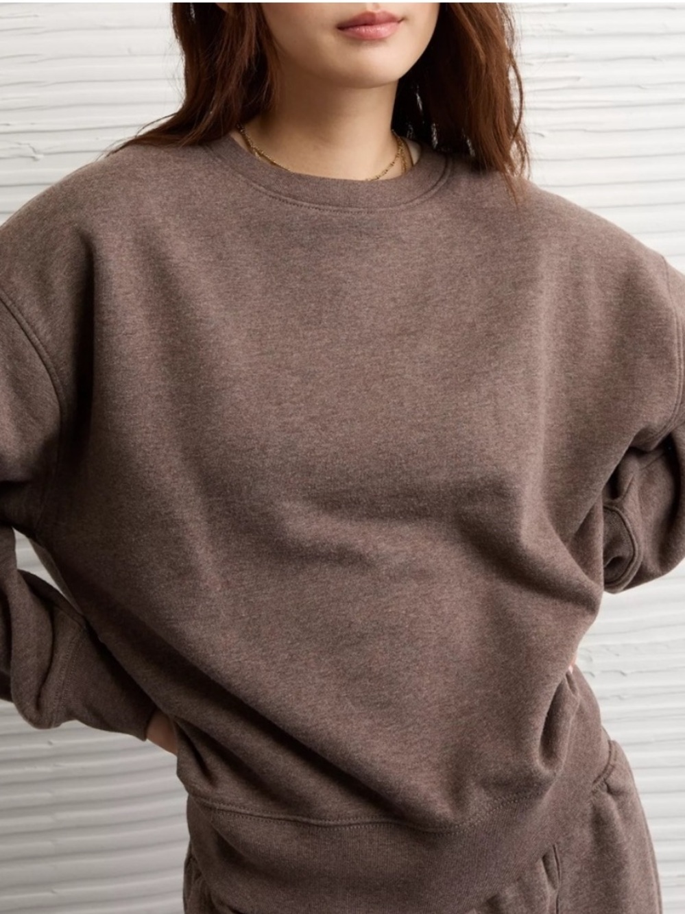 American Eagle Everyday Luxe Crewneck